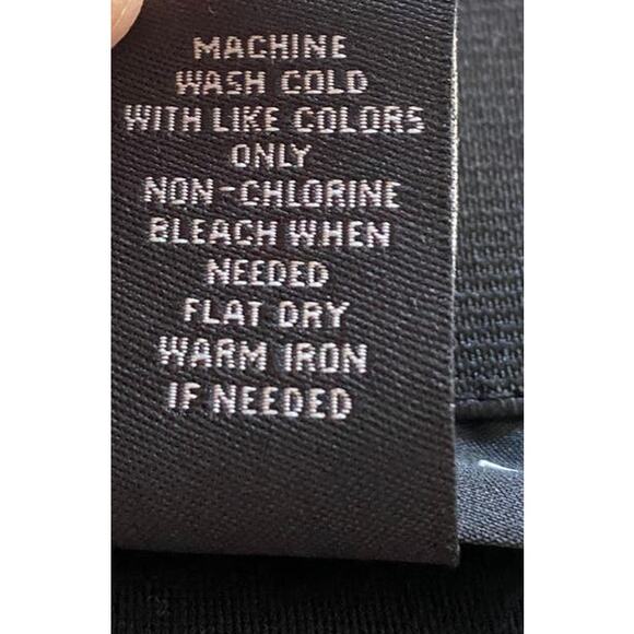 Lane Bryant Women's Size 28 Black Gray Skirt Lace Slit Elastic Waist Zipper - Picture 4 of 5